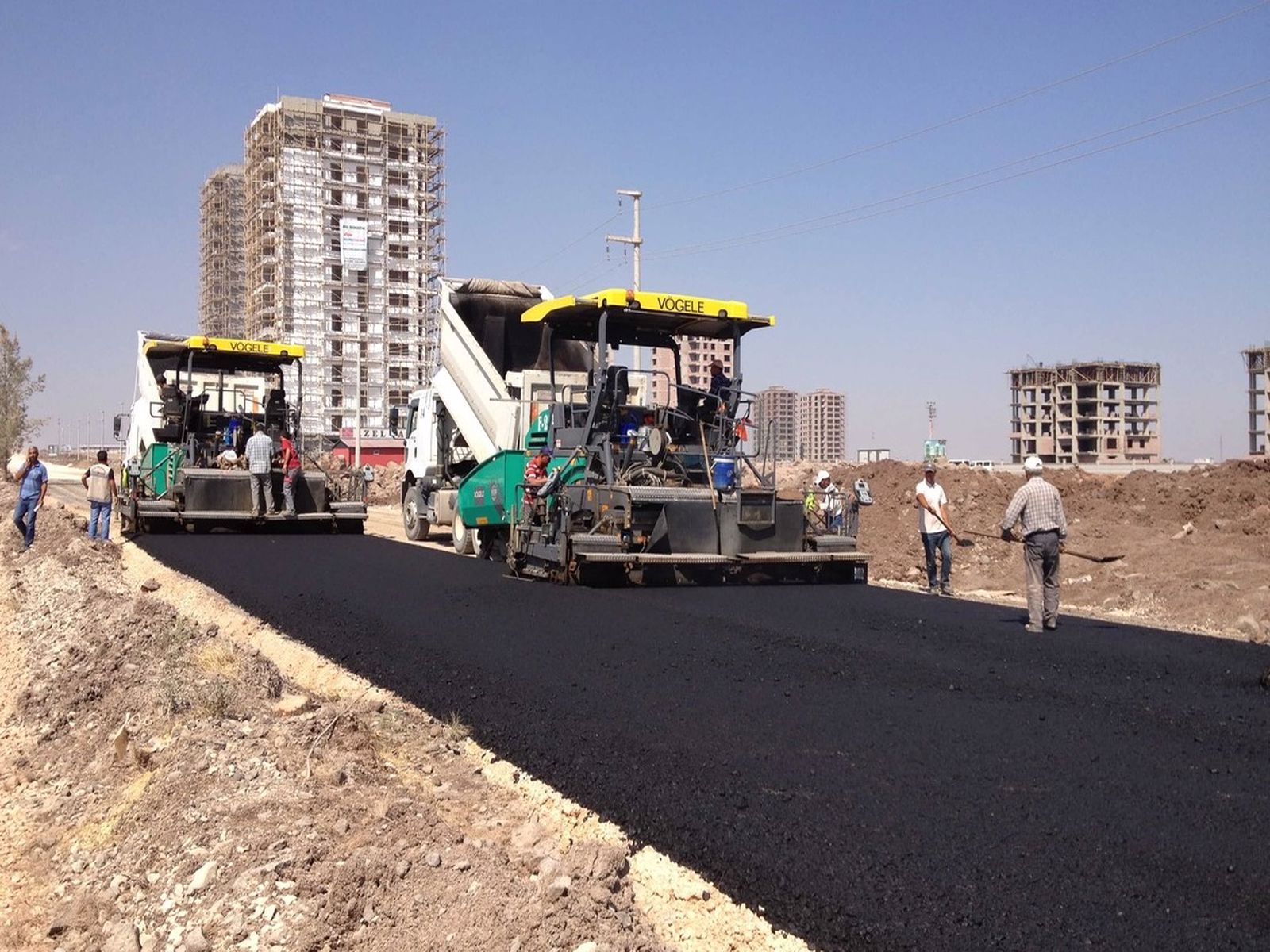 Diclekent-Üçkuyu Bağlantı Yolu (1.Kısım) yapım işi